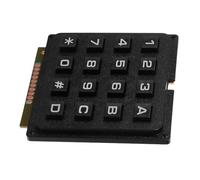 Lurrose Module Clavier pour Environnements Industriels Haute Fiabilité à Microcontrôleur Touches en Plastique Clavier en Réseau Convivial et Compact