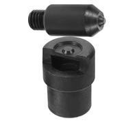 Lurrose Moule à Bouton-pression Réutilisable 10 Mm pour Fabrication de Boucles de Chaussures Diy, Presse Manuelle pour Accessoires de Lacets, Kit de Fixation pour Chaussures de Randonnée,