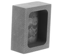 Lurrose Moule En Graphite Pour Fusion Métal 50g, Résistance Haute Température, Lingotière Pour Fabrication Bijoux, Outil Professionnel Pour Coulée or Et Argenté, Usage Artisanal Et Industriel