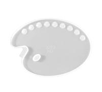 Lurrose Moule en Silicone pour Coulée de Résine Époxy, Modèle Unique pour Création de Planches à Dessin et Objets Artisanaux