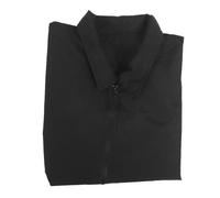 Lurrose Noir Tablier de Toilettage pour Animaux, Imperméable, Antistatique | Fermeture Zippée Intégrale, Polyester Respirant, Rangements Multifonctions, Usage Salon Bain Chien