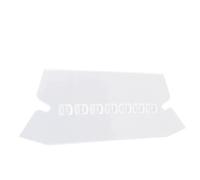 Lurrose Onglets de Dossiers Suspendus pour Rangement Documents Bureau 120 Pièces en Plastique Pvc Réutilisables Design Angulaire pour Enseignants et Étudiants