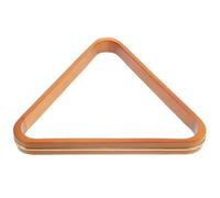 Lurrose Organisateur de Billard en Bois Râtelier Triangulaire, Support de Trépied pour Billard, Accessoire Pratique pour Salle de Jeux et Domicile