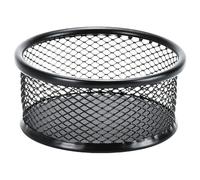 Lurrose Organisateur en Maille pour Trombones en Fer, Support de Bureau Empilable, Rangement Résistant pour Fournitures de Bureau et Environnement Élève