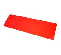 Lurrose Outil de Coloration Capillaire en Acrylique Rouge pour Application Teinture et Soin des Cheveux, Plaque de Teinture Professionnelle pour Maison et Salon