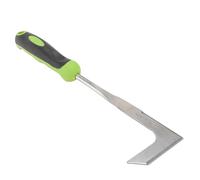 Lurrose Outil de Désherbage Manuel en Acier Inoxydable, Coupe-Herbe L-Forme pour Jardin, Déracinateur Pratique, Outil de Jardinage Portable pour Éliminer Pissenlits et Mauvaises Herbes, 1