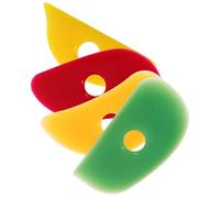 Lurrose Outil de Sculpture sur Argile et Suppression des Traces de Doigts 4pcs en Silicone Finition Lisse pour Projets D'art et Artisanat