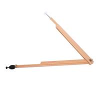 Lurrose Outil Mathématique En Bois Compas À Dessin Pour Éducateurs Porte-Stylo Sécurisé Pour Leçons De Géométrie Et Cours De Dessin