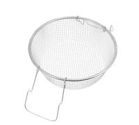 Lurrose Panier à Frites et Légumes en Acier Inoxydable 22 CM Cuisine Domestique Poignée Ergonomique Résistante la Chaleur