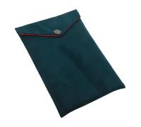 Lurrose Paquet de Rangement pour Livre Saint Protège Coran en Velours Côtelé et Matériau Doux Grosse Capacité Pochette Décorative Style Chinois Minimaliste