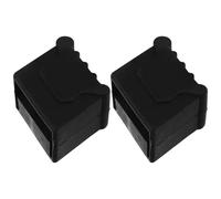 Lurrose Patins Stabilisateurs d'Échelle en Caoutchouc Épais 7.5X7X4Cm pour Usage Domestique et Chantier Protection Sol Antidérapante Silencieuse