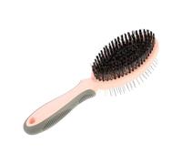 Lurrose Peigne Double Face pour Chat Brosse de Toilettage avec Manche Élimine Poils Morts et Nœuds sans Irritation