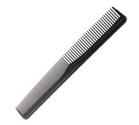 Lurrose Peigne en Plastique Anti-statique Noir pour Cheveux Épais, Bouclés ou Raides, pour Salons de Coiffure et Usage Hôtelier, Outil Capillaire Pratique et Résistant