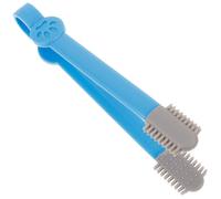 Lurrose Peigne Yeux du Chien et Chat, Brosse Douce pour Animaux Poignée Ergonomique, Accessoire de Toilettage pour Éliminer les Sécrétions Oculaires, Adaptée Soin Quotidien des Chiens et