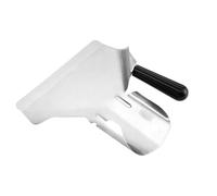 Lurrose Pelle à Frites en Acier Inoxydable, Manche Unique, Légère et Pratique, Pelle à Céréales et Glace, Accessoire la Cuisine pour Buffet, Fêtes et Usage Domestique, Ustensile