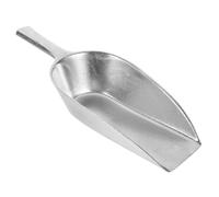 Lurrose Pelle à Grains Rétro Alliage Aluminium Portable Pelle à Granulés pour Alimentation Animale Poignée Ergonomique Compacte pour Ferme et Jardin