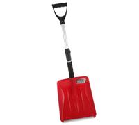 Lurrose Pelle à Neige Pliable Manche en Alliage d'Aluminium pour Déglaçage et Déneigement sur Voiture et Terrain Extérieur Hivernal