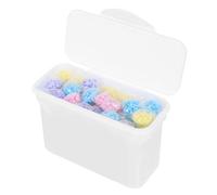 Lurrose Perles Assouplissantes Linge 100pcs en Microcapsules Parfumées, Réduisent L'électricité Statique, pour Lavage en Machine et Lavage Manuel Couleur Aléatoire