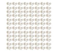 Lurrose Perles Décoratives Plastique Nacré pour Vases Remplisseurs Élégants pour Diy Décoration de Mariage Organisateurs de Pinceaux de Maquillage Beige