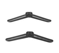 Lurrose Pieds de Support pour Télévision 40 Pouces avec Vis Pieds Antidérapants Noirs 1 Paire Support de Remplacement pour Meuble TV de Bureau de Table TV Robuste et Stable