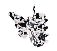 Lurrose Pince à Cheveux Taille en Acétate Lait, Accessoire Coiffure pour Femmes et Filles, Griffes Universelles Décoratives pour Cheveux Épais, Usage Quotidien et Voyages