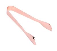 Lurrose Pince à Glaçons Multifonction en Acier Inoxydable Épais Couleur Rose Doré Taille Compacte pour Barbecue la Cuisine et Buffet Pinces Cuisine Robustes et Faciles à Nettoyer