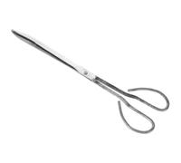 Lurrose Pince à Loches en Métal 43 Cm, Pince à Crabes de Mer sans Revêtement, Outil de Serrage Polyvalent Capture de Crustacés et Poissons en Extérieur, Accessoire de Pêche Pratique