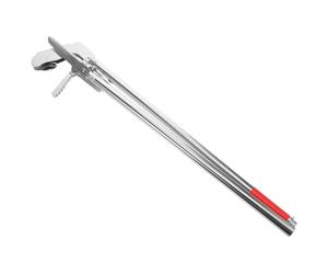 Lurrose Pince à Serpents Acier Inoxydable Outil pour Attraper Les Pince Robuste pour Reptiles Attrape-Serpents pour Crabes et Déchets