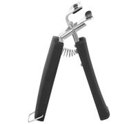 Lurrose Pince Anti-brûlure pour Bol et Assiette en Acier Inoxydable Pince à Vaisselle Portable Noire Résistante la Chaleur Accessoire la Cuisine Pratique pour Plats Chauds 1 Pièce