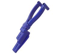 Lurrose Pince Articulée en Plastique Bleu avec Poignée Ergonomique pour Protéger les Mains Lors du Clouage, Outil à Main Portatif pour Divers Projets