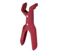 Lurrose Pinces de Préhension Multifonctions pour Plats Chauds et Bols, Résistantes la Chaleur, Antidérapantes, Accessoires la Cuisine Rouges, pour Plaques Chauffantes, Cuiseurs Vapeur