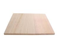 Lurrose Planches De Bois Massif 11.81 X 11.81 X 0.47 Pouces ÉPaisseur Double Face Finition Lisse Planche Brute Pour Cloisons Murales SéParateurs En Bois Et ÉTagèRes Support Pour Projets De Loi
