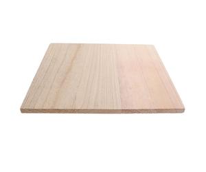 Lurrose Planches De Bois Massif 11.81 X 11.81 X 0.47 Pouces ÉPaisseur Double Face Finition Lisse Planche Brute Pour Cloisons Murales SéParateurs En Bois Et ÉTagèRes Support Pour Projets De Loi