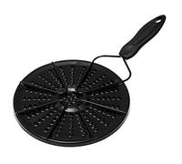 Lurrose Plaque diffuseur de Chaleur en Fonte pour cuisinière à gaz électrique, Plaque de Cuisson à Induction, diffuseur de Chaleur, Adaptateur de Plaque de Cuisson