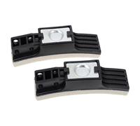 Lurrose Plaquettes de Frein en Plastique Noir Bruit 2pcs Antidérapante pour Vélo D'appartement pour Usage Domestique