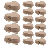 Lurrose Plateau à Œufs en Pâte à Papier Recyclée Forme de Cœur 3 Emplacements 30 Pièces pour Saint-valentin, Emballage Écologique Multifonction pour Ferme, la Cuisine et Loisirs Créatifs