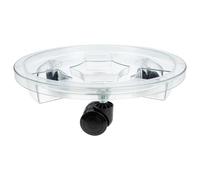 Lurrose Plateau Mobile Support à roulettes pour Pots de Fleurs en Plastique Grosse Capacité de Charge Grand Format pour Plantes D'intérieur et Jardin