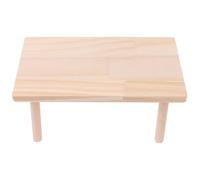 Lurrose Plateforme en Bois pour Hamster à Quatre Supports, d'escalade Stable Offrant Espace de Jeu et Grimpe Cage à Hamster