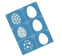 Lurrose Pochoir Adhésif Soi-même en Tissu Bleu pour Loisirs Créatifs, Améliore la Créativité Dextérité des Garçons et Filles, Design Créatif Réutilisable