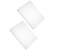 Lurrose Pochoir de Dessin 2 Sets en Plastique Léger 27 Grilles pour Lignes Droites, Outil Portable pour Dessins Techniques et Devoirs D'étudiants