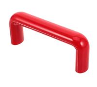 Lurrose Poignée Industrielle Bakélite U Ergonomique à Filetage Interne Poignée Ovale Robuste pour Équipements et Fours Trou de Fixation Usage Polyvalent Rouge