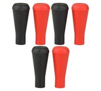 Lurrose Pointes de Flèches Tir à l'arc en Caoutchouc, Tête de Flèche Souple 6 Pièces Élastique et Flexible, Lot de Set Couleur Aléatoire pour Garçon et Filles, DIY,