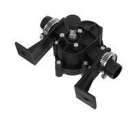 Lurrose Pompe à Eau Mini Pompe de Transfert Portable pour Perceuse Électrique Auto-amorçante en Plastique Noir pour Irrigation et Pompage Domestique