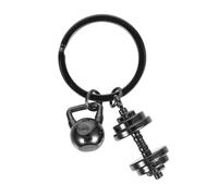 Lurrose Porte-clés De Musculation Haltère Bijou Fitness Décoratif Pour Sac à Dos Ou Voiture Cadeau Original