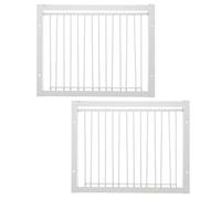 Lurrose Portes à Pigeons en Fer 2 Pcs 33x26 Cm pour Pigeonniers, Porte D'entrée Robuste pour Volière, Accessoires de Cage à Oiseaux pour Courses et Sauts de Pigeons, Fournitures