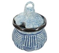 Lurrose Pot à Vinaigre en Céramique Japonaise 200 Ml, Distributeur de Sauce Soja et Huile Cuisine, Bocal à Vinaigre Pratique et Élégant pour Usage Domestique et Restauration