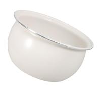 Lurrose Pot Intérieur Acier Inoxydable pour Cuiseur Riz Revêtement Antiadhésif Remplacement Marmite Cuve Cuisson Riz Multifonction pour Maison et Dortoir