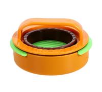 Lurrose Presse à Hamburger Ronde Antiadhésive 1 Pièce, Outil pour Fabrication de Galettes Maison, Fourniture Cuisine Compacte Barbecue Cuisine Familiale