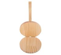 Lurrose Presse à Raviolis Manuelle Compacte en Bois Naturel, Outil Cuisine pour Pâte à Wonton 21,5 X 12,5 Cm, Presse à Pâte Polyvalente pour Raviolis et Beignets, Gadget Réutilisable
