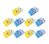 Lurrose Projection pour Garçon et Filles 10pcs en Plastique Abs Fonction Éducative et Forme Carrée Appareil Photo de Simulation Créatif et Amusant pour Filles et Garçon Couleur Aléatoire
